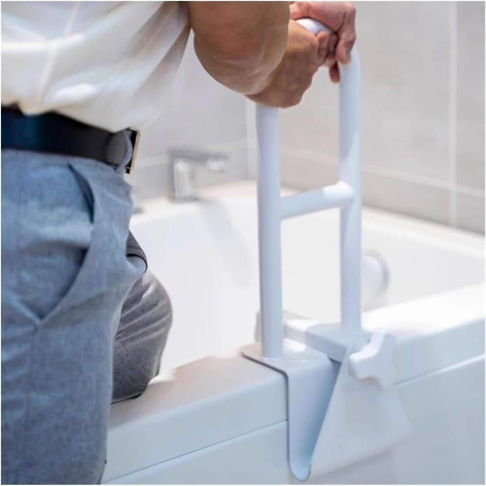 Amazon.co.jp: 浴槽手摺 後付け 風呂 手摺 工事不要 お風呂手摺